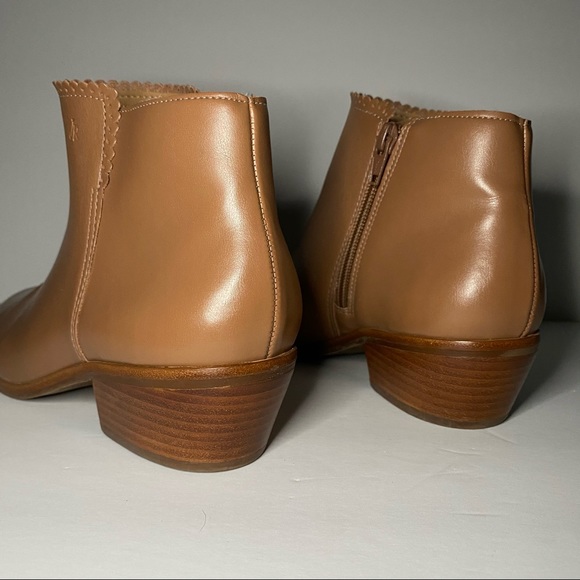 Jack Rogers Stacked Heel Ankle Booties - Picture 14 of 15